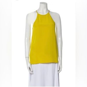 Tibi Yellow Tank Size 4